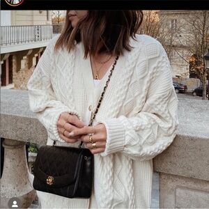 Aritzia Lamora cardigan